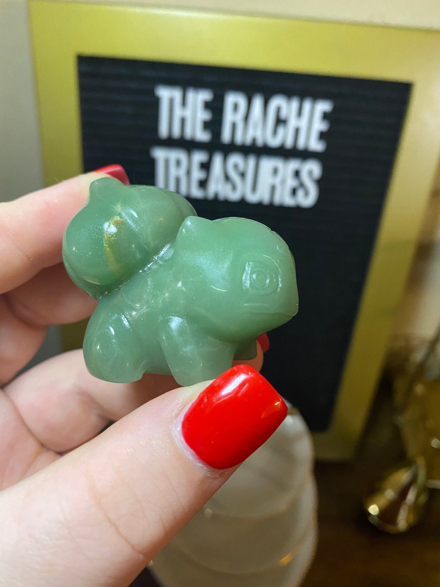 Green Aventurine Bulbasaur