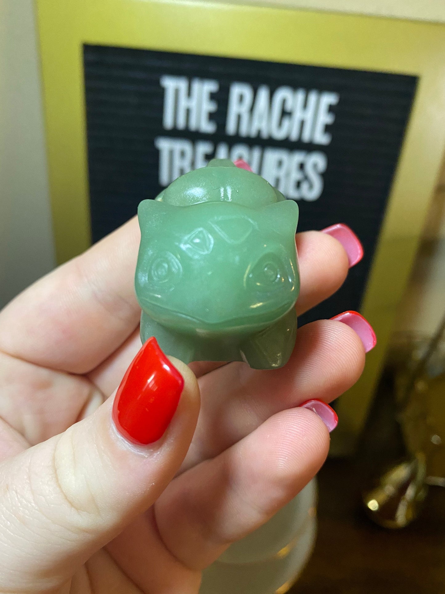 Green Aventurine Bulbasaur