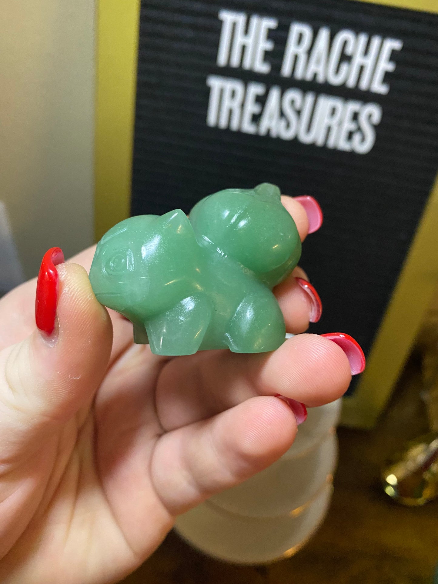 Green Aventurine Bulbasaur