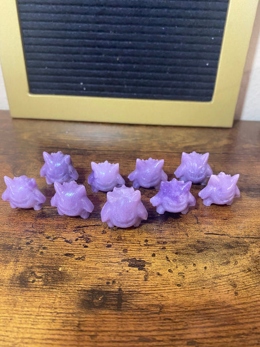 Lepidolite Gengar