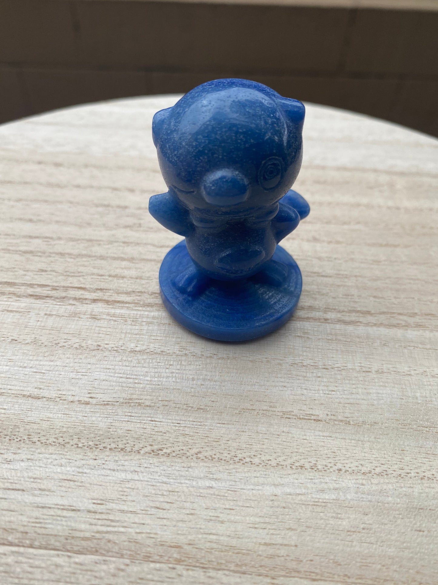 Blue Aventurine Oshawott Carving