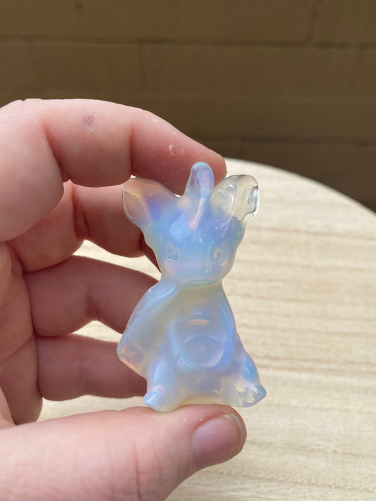 Opalite Leafeon Carving